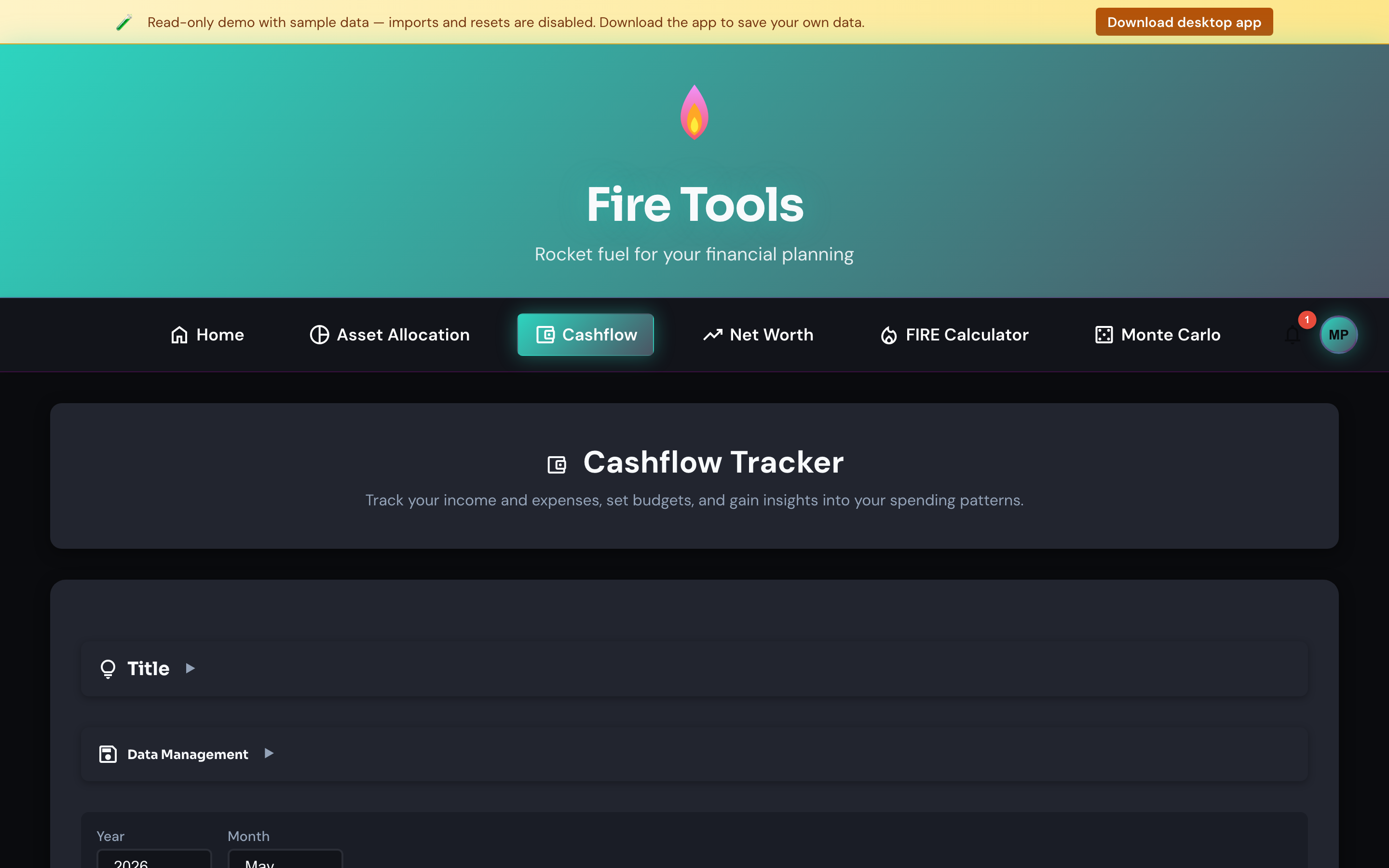 Expense tracker